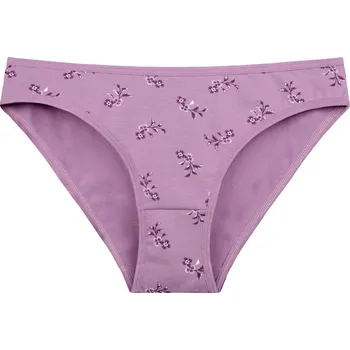 Kalhotky Dámské klasické kalhotky Donella s květinovým potiskem, tmavě modrá M i232_10226_55455957:tmavě modrá M