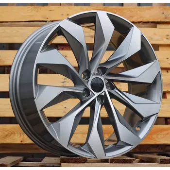 Alu kolo Alu kola Racing Line I1139, 19x8 5x112 ET41, šedivá + leštění