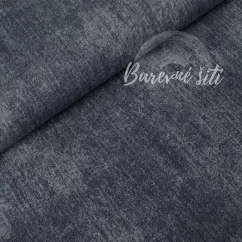 Úplet JEANS TMAVĚ ŠEDÁ NEW (E) (Úpletová kolekce jeanskového vzhledu)