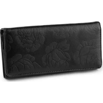 Dámská peněženka s květy 9x18,5 cm