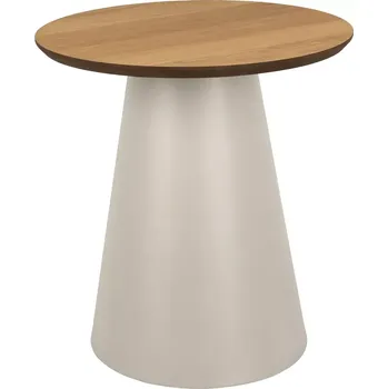 Konferenční stolek Odkládací stolek Soli 45 cm dub přírodní/šedý