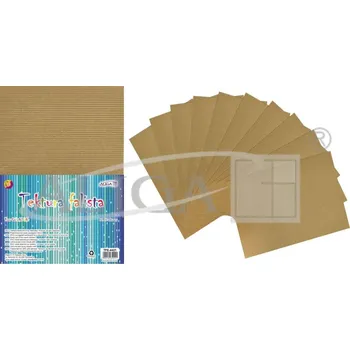 Umělecký papír ALIGA kartón vlnitý A4 10 ks ECO