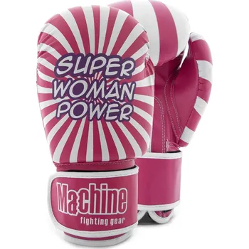 Boxerské rukavice Boxerské rukavice Machine Super Woman Power - růžové - BOX_SUPER_POW Velikosti: 10 oz