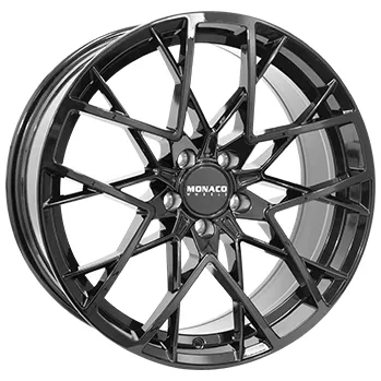 Alu kolo Alu kola MONACO WHEELS GP9, 19x8.5 5x112 ET45, černá lesklá
