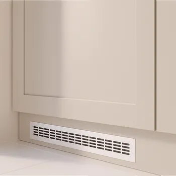 Větrací mřížka Interex design Větrací mřížka LAGUNA / Bílá matná 800 mm 80 mm