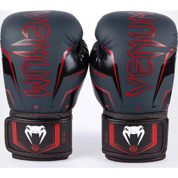 Boxerské rukavice Boxerské rukavice VENUM ELITE EVO - modro/černo/červené - VENUM-04260-607 Velikosti: 12 oz