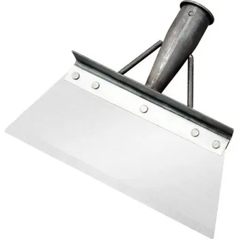 Kovová lopata na plevel 25x10 cm Manganová ocel Multifunkční zahradní lopata Nerezová odmrazovací lopata na sázení a čištění půdy