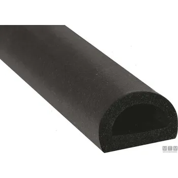 Těsnění do okna a dveří Těsnící profil TRIM-LOK DD RUBBER SEAL BLACK 3M 19 x 12,5 mm metráž