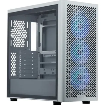 PC skříň Cooler Master case Elite 502 White, Průhledná bočnice, ATX, 3x 120mm ARGB Fan, bílá