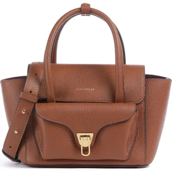 Kabelka Coccinelle Beat Double - Kabelka v koňaková, kůže, 235422 | Kabelky pro ženy & muže