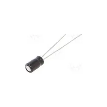 Kondenzátor Kondenzátor elektrolytický THT 10uF 16VDC Ø4x7mm ±20% 1000h