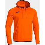 JOMA COMBI PREMIUM MIKINA S KAPUCÍ UNISEX - Oranžová, Černá - velikost 3XS