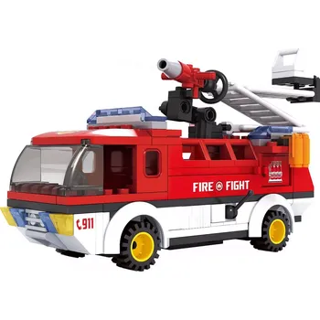 ostatní stavebnice Kompatibilní stavebnice BLOXO hasiči auto 170 ks