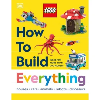 Stavebnice LEGO HT BUILD EVERYTHING WITH LEGO BRICKS – DK (EN)