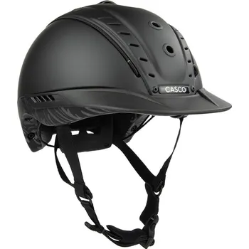Jezdecká přilba CASCO Helma Floral Mistrall-2 CASCO, černá Obvod hlavy: 60-63 cm