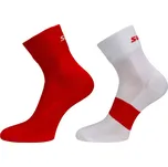 Ponožky Swix Ankle Socks 2 PK Fiery Red Mix 37/39