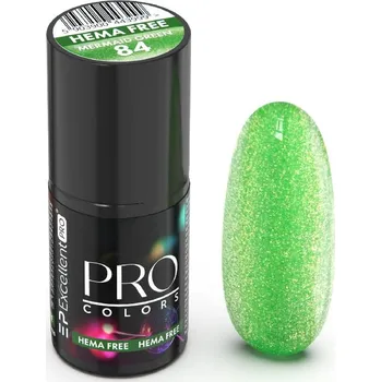Lak na nehty Gel Lak Pro Colors HemaFree 084 MERMAID GREEN 7g