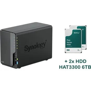 Synology DS225+2xHAT3300-6T