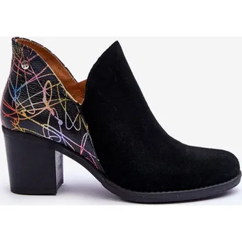 Dámské polobotky Boty na podpatku model 183998 Step in style 38