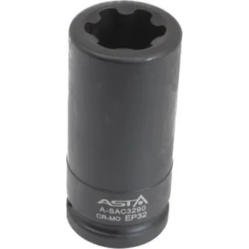 Autodoplněk Hlavice 3/4" na šrouby nápravy vozidel Mercedes-Benz Actros, délka 90 mm - ASTA A-SAC3290