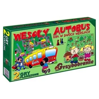 autíčko Gra 2 w 1: Wesoły autobus + Grzybobranie