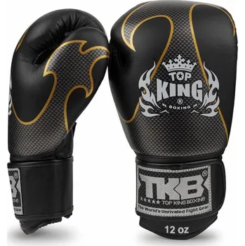 Boxerské rukavice Boxerské rukavice TOP KING Empower Black silver - TKBEMBLKSIL Velikosti: 14 oz