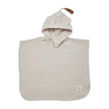 FUNNABABY Mušelínové pončo Sand Beige