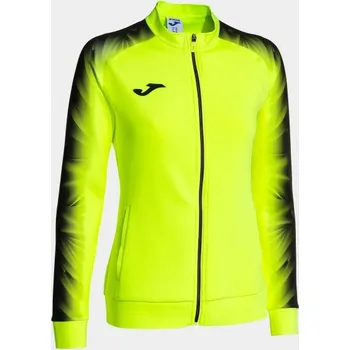 Dámská mikina Dámská sportovní mikina JOMA ELITE XI FULL ZIP SWEATSHIRT FLUOR YELLOW BLACK Velikost: XL, Barva: AMARILLO FLÚOR-NEGRO