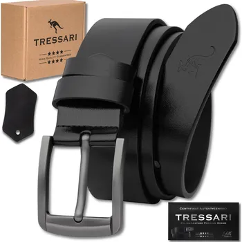 Opasek Camerazar TRESSARI černý 125 cm