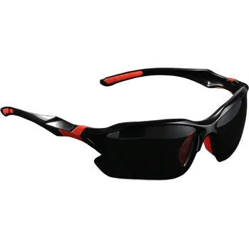 Sluneční brýle Camerazar Pánské sportovní sluneční brýle s polarizací, černé, odolné proti poškrábání, UV400 ochrana