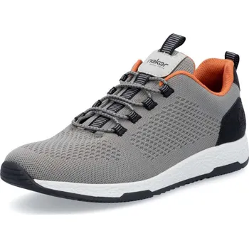 Pánské tenisky Pánské tenisky RIEKER B3454-42 šedá S5 42