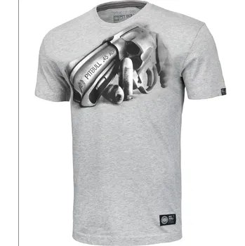 Pánské tričko PitBull West Coast Triko So Cal 45 - šedé - PWC_SOCAL_GREY Velikosti: L