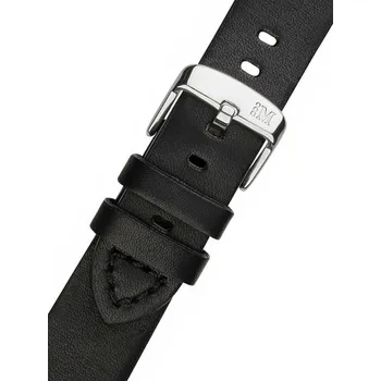 Kožený řemínek Morellato Bramante 4683B90.019 M, černý - 22 mm