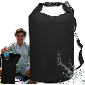 Vodácký pytel Camerazar Vodotěsný velký 20l plážový suchý vak na záda pro ochranu vašich věcí