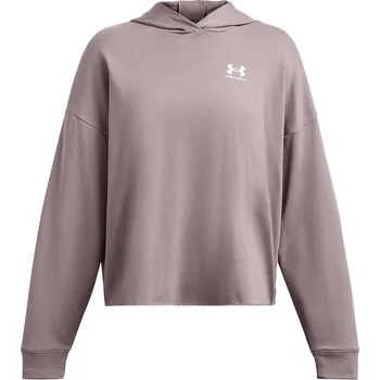 Dámský svetr Under Armour Rival Terry Crew Sweatshirt Grey 8 (XS)