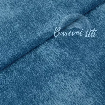 Úplet JEANS PETROLEJ NEW (E) (Úpletová kolekce jeanskového vzhledu)