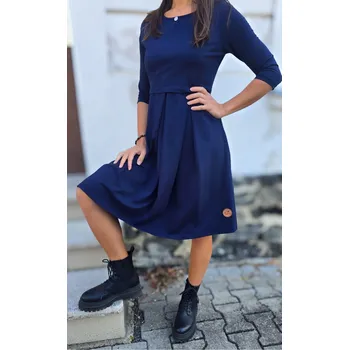 Dámské šaty Kulišárny Šaty ESMÉ Navy kojicí VELIKOST: 48