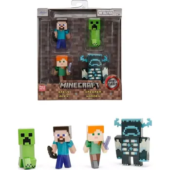 Figurka Jada Toys Minecraft 6 cm sada 4 ks