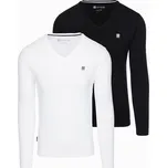 Pánský set trik OMBRE Z103 MIX WHITE/BLACK XXL