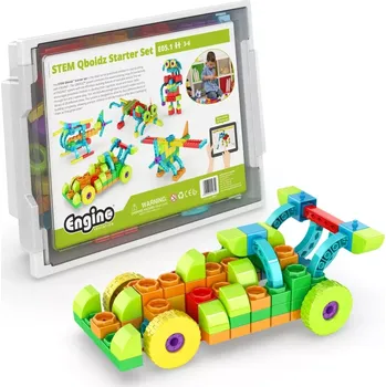 ostatní stavebnice Engino QBOIDZ závodní auto s 10 bonusovými modely