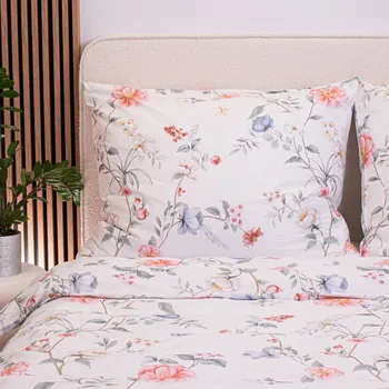 Bavlněné povlečení 140x200 set romantické květiny Ada