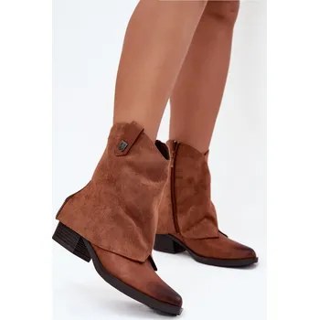 Dámská zimní obuv Boty na podpatku model 217193 Step in style 38