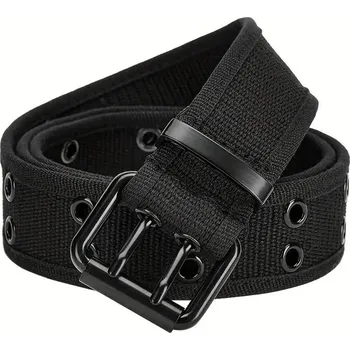 Opasek Camerazar Taktický Vojenský Opasek SURVIVAL Unisex, Černý, Polypropylenový Nylon, 120x3.7 cm