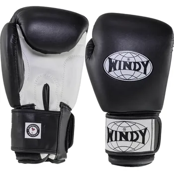 Boxerské rukavice Dětské boxerské rukavice Windy BGVC - černé - WND_DBGVC_BLK Velikosti: L