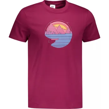 Pánské tričko ALTISPORT ALM186129 Fuchsiová 4XL