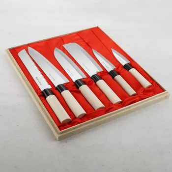SATAKE Megumi 6 ks - kuchyňské nože z nerezové oceli
