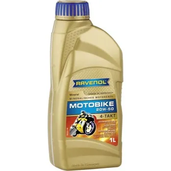 Motorový olej Motorový olej RAVENOL Motobike 4-T Mineral 20W-50; 1 L