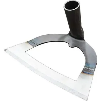 Pleticí dutá motyka 26x15 cm Vysokouhlíková manganová ocel Ruční zahradní motyka Hrábě na plení a kypření půdy Zemědělské zahradní nářadí