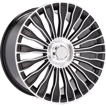 Alu kolo Alu kola Racing Line I0313, 20x8.5 5x112 ET40, černá + leštění (zátěžová) vhodné pro Mercedes GLC (do 2022), Mercedes GLC Coupe (do 2022)