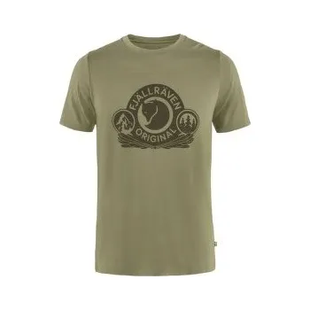 Fjällräven Abisko Wool Classic SS Men Light Olive zelená L